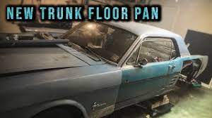 trunk floor pan on a 65 mustang
