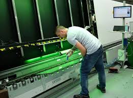 intelligent insulated glass production