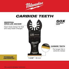 Milwaukee 1 3 8 In Carbide Universal