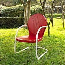 Retro Outdoor Metal Chair Patio Garden