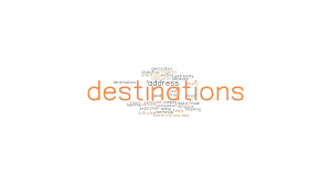 destinations synonyms and