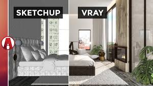 vray for sketchup interior rendering