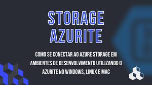 emulando o azure storage com azurite