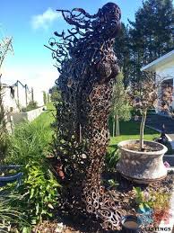 Wind Scrap Metal Garden Art Sculpture
