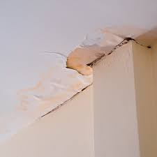 However, keep in mind that leaking water can travel along the top of the ceiling. What To Do When Your Ceiling Has Water Damage Family Handyman
