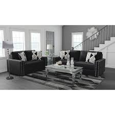 Gleston Onyx Living Room Set By