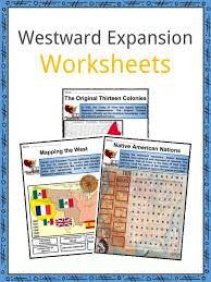 Westward Expansion Facts Worksheets Impact History For Kids