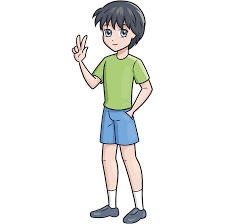 how to draw an anime boy full body
