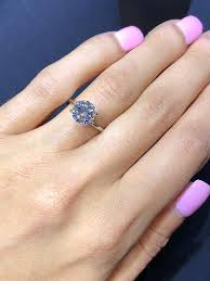 2 carat diamond enement ring