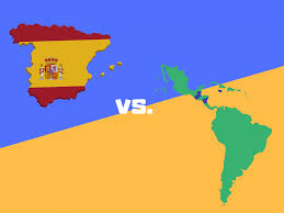 differences between spanish in spain