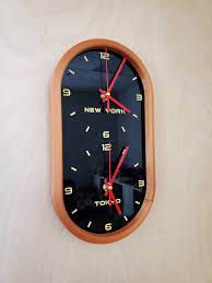 wall clock customize time zone