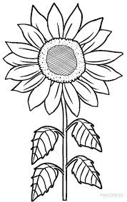 Color in this picture of a sunflower and others with our library of online coloring pages. Printable Sunflower Coloring Pages For Kids Sunflower Coloring Pages Flower Coloring Pages Sunflower Colors