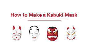how to make a kabuki mask kabuki masks