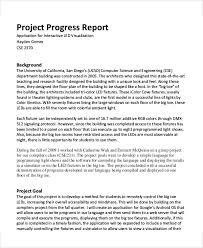 15 Sample Project Progress Reports Pdf Docs Word Pages