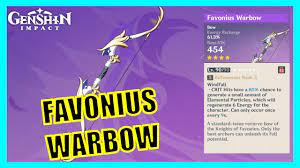 Favonius warbow