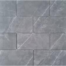 ashen grey glossy marble effect