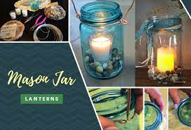 How To Make Mason Jar Lanterns The