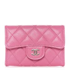 Check spelling or type a new query. Chanel Caviar Quilted Flap Card Holder Wallet Pink 632613 Fashionphile
