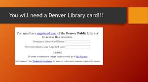 The denver public library is the public library system of the city and county of denver, colorado. Industry Research Analysis Ppt Download