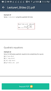 Solve Quadratic Equation Calculator
