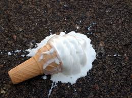 Image result for dropping ice cream cone on sidewalk