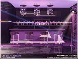 The Perfect Night Neon Basement Club Room