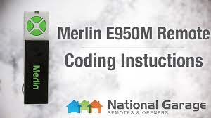 coding instructions merlin e950m