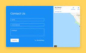 bootstrap contact us create nice
