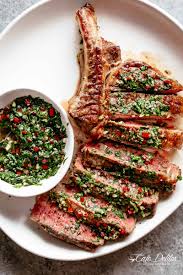 tomahawk with chimichurri recipe the