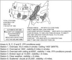 Weather Depiction Chart Article About Weather Depiction