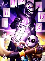 Redeemed villian error!sans is a major character in underverse. Underverse Ink Sans And X Tale Gaster By Sketchingcookie On Deviantart