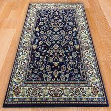 blue persian style rug carpet runners uk