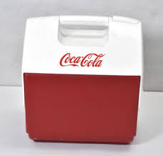 igloo mini cooler red white coca cola