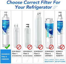 Whirlpool refrigerator filters replacement #44 president. Amazon Com Icepure 4396508 Refrigerator Water Filter Replacement For Whirlpool Edr5rxd1 Everydrop Filter 5 Pur W10186668 Nlc240v 4396510 4396508p 4392857 Rwf0500a 5pack Appliances