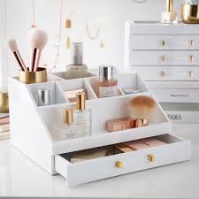 elle lacquer makeup organizer pottery