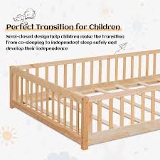 twin floor bed frame for toddler