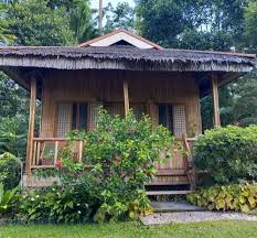 thatch roof prefab bamboo hut at rs 150