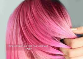 How Long Does Pink Hair Dye Last 4