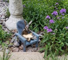 Reading Rabbit Garden Statue Plowhearth