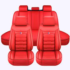 Red Car And Truck Seat Covers For