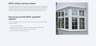 hg upvc cleaner 500ml for all synthetic