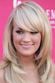 Bangs for round faces create opportunities for various women's hairstyles that help to hide softer jawlines and chubby cheekbones. Pin On Hair