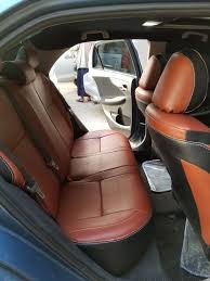 Leather Seat Orange Leather Car Seats