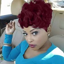 short curly wigs for black women pixie