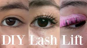 lash lift diy eyelash perm at home