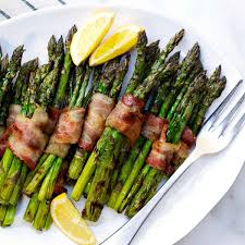 grilled bacon wrapped asparagus pinch