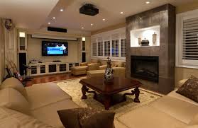finished basement design options and