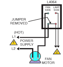 Before getting started, shut off the circuit breakers to both the heating and air. How To Install Wire The Fan Limit Controls On Furnaces Honeywell L4064b All White Rodgers Fan Limit Controllers