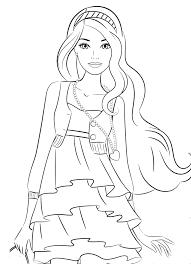 Her full name is barbie millicent roberts. Barbie Coloring Pages 105 Images Free Printable