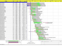Example Gantt Chart Residential Construction Project